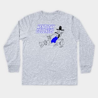 DEFUNCT - Kentucky Colonels ABA Kids Long Sleeve T-Shirt